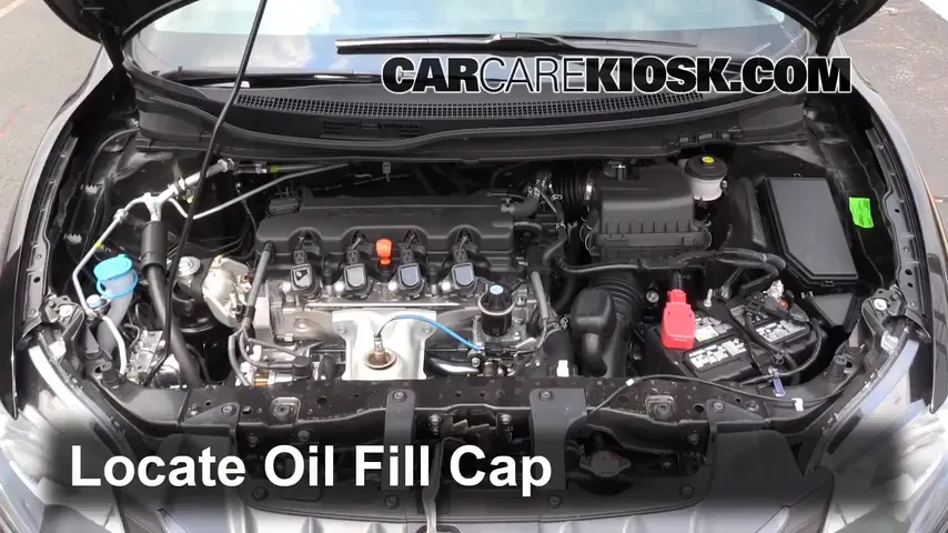 2015 Honda Civic LX 1.8L 4 Cyl. Coupe Oil